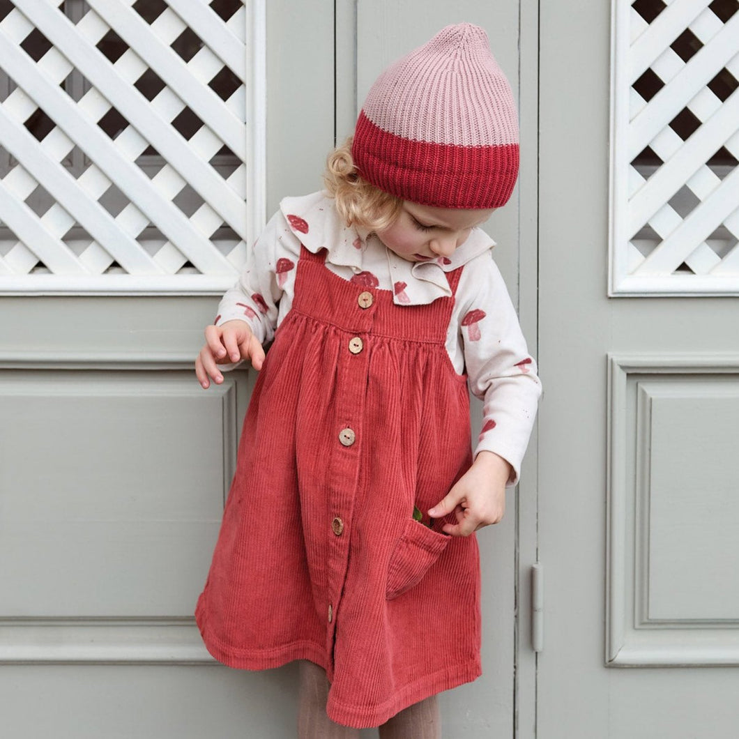 PLAY UP - Baby Corduroy Dress (Red)