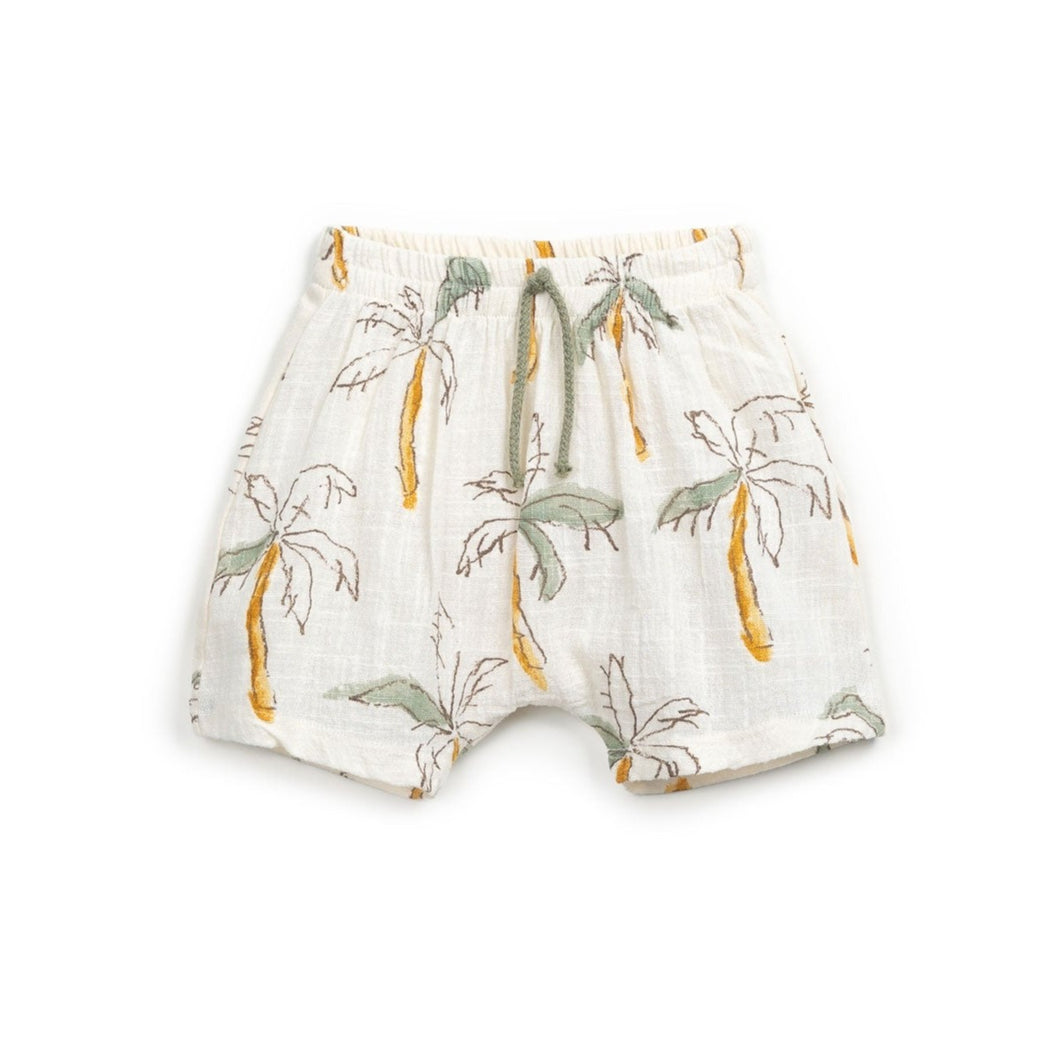 Play Up - Shorts with Palm Tree Print