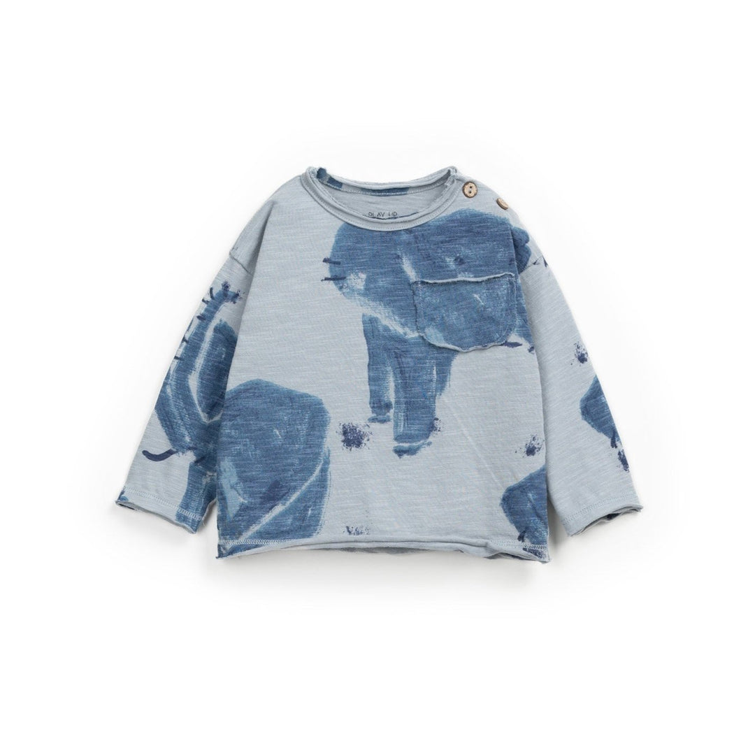 PLAY UP - Baby Long Sleeve T-Shirt (Elephant)