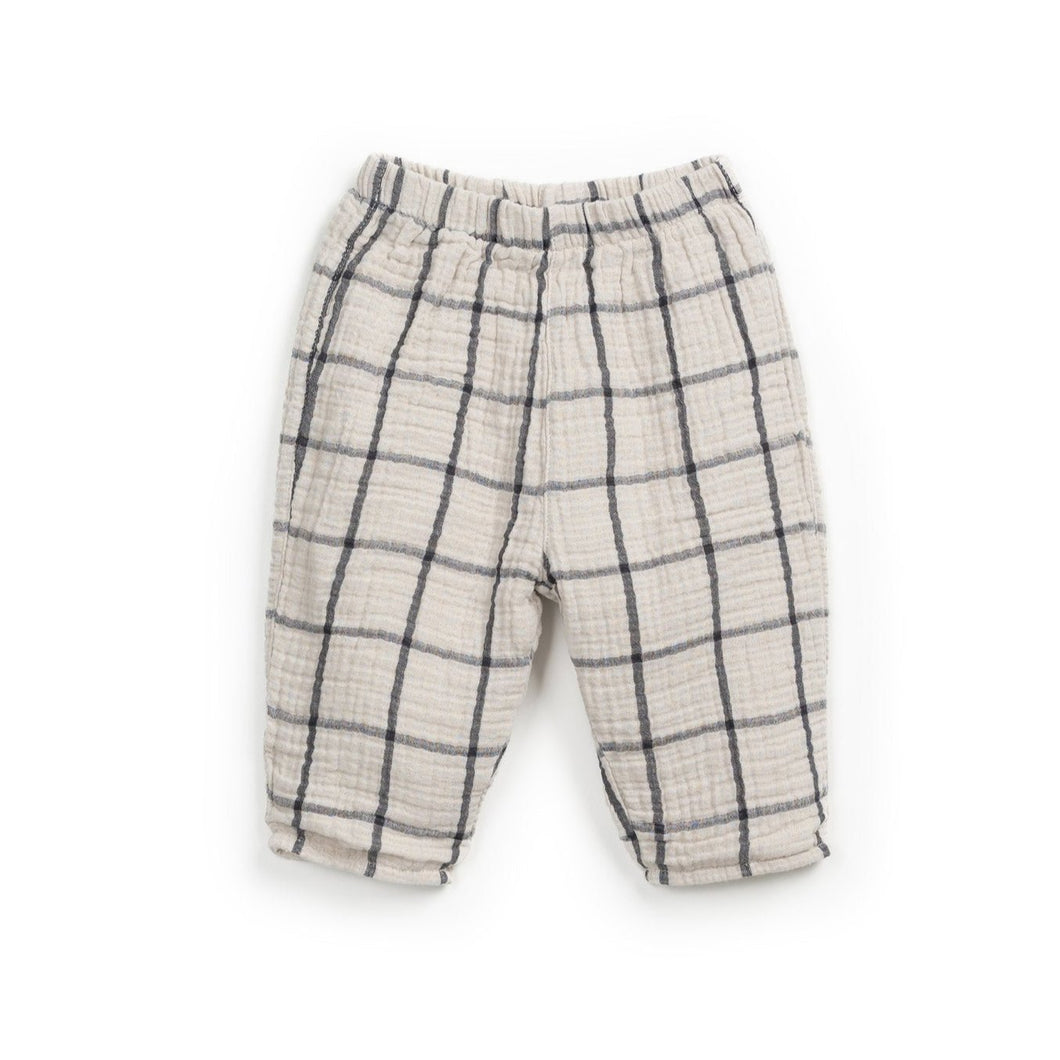 [預購] PLAY UP - Woven Checkered Pant