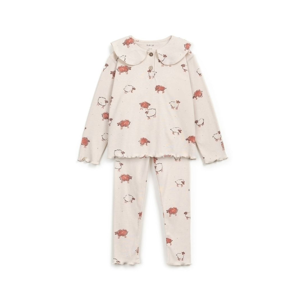 PLAY UP - Pajamas with Sheep Print (3Y+)