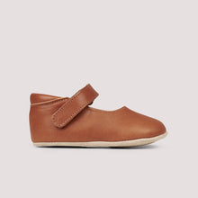 Load image into Gallery viewer, PETIT NORD - Ballerina Shoe with Velcro (Cognac)
