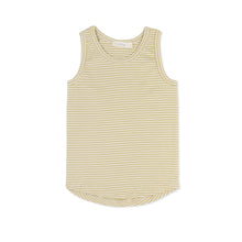 Load image into Gallery viewer, PHIL &amp; PHAE - Rib tank top stripes (Matcha Stripes)
