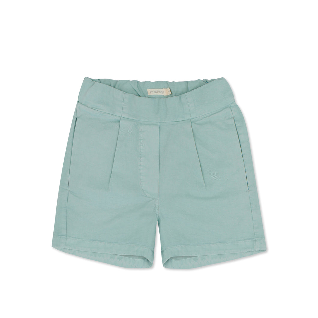 PHIL & PHAE - Twill loose shorts (Stormy)