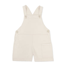 Load image into Gallery viewer, PHIL &amp; PHAE - Undyed twill short dungarees (Natural)
