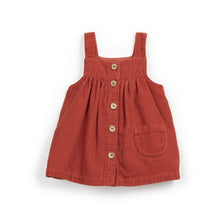 Load image into Gallery viewer, PLAY UP - Baby Corduroy Dress (Red)
