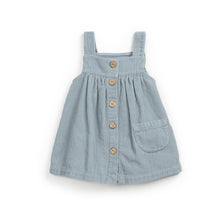 Load image into Gallery viewer, [預購] PLAY UP - Corduroy Dress (Blue)
