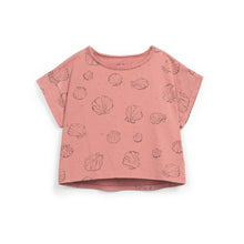 Load image into Gallery viewer, Play Up - T-Shirt with Seashell Print (Pink) 2-3Y
