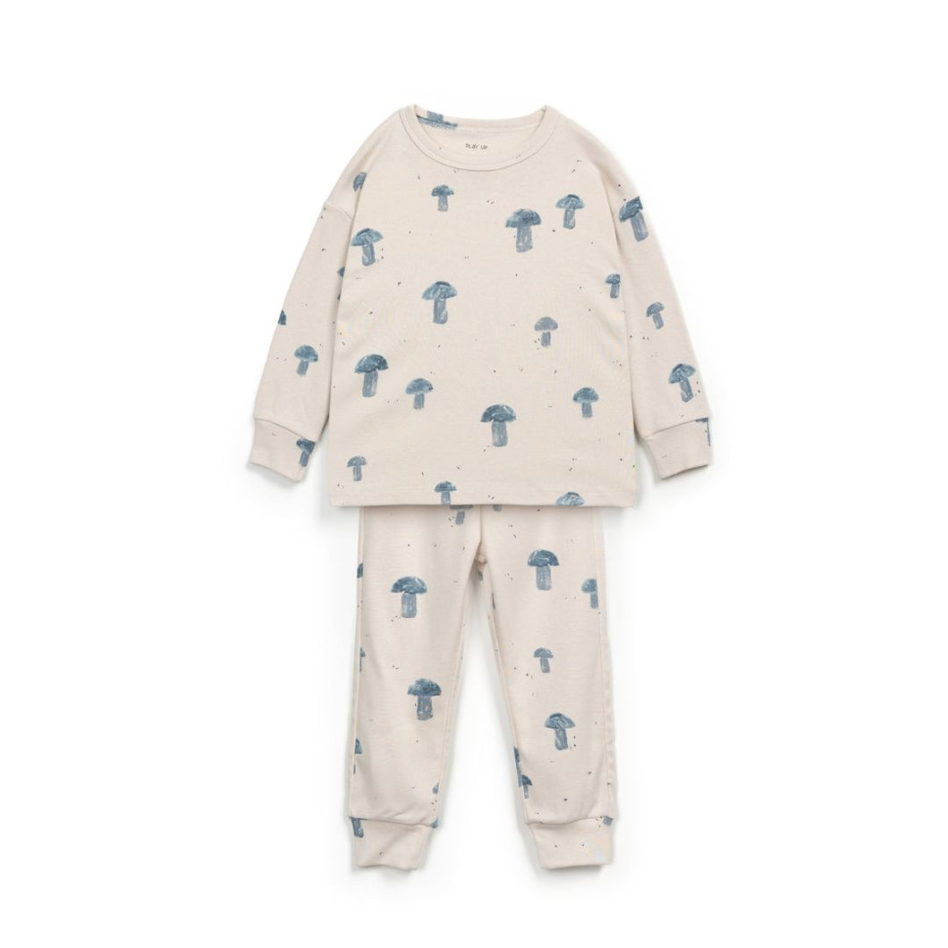 PLAY UP - Pajamas with Mushroom Print (3Y+)