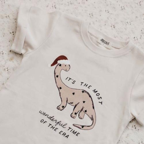 Era Christmas Dinosaur T-Shirt 2Y