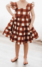 Load image into Gallery viewer, Gingham Dress 格紋裙子 4Y
