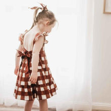 Load image into Gallery viewer, Gingham Dress 格紋裙子 4Y
