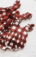 Load image into Gallery viewer, Gingham Playsuit 格紋包屁衣
