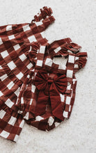 Load image into Gallery viewer, Gingham Playsuit 格紋包屁衣
