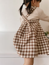 Load image into Gallery viewer, Organic Zoo - Chestnut Gingham Tribe Skirt
