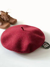 Load image into Gallery viewer, [預購] Le Beret Francais - 兒童貝雷帽 (Cranberry)
