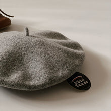 Load image into Gallery viewer, Le Beret Francais - 兒童貝雷帽 (Light Heather Grey)
