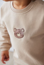 將圖片載入圖庫檢視器 Jamie Kay - Organic Cotton Damien Sweatshirt - Fawn Bear
