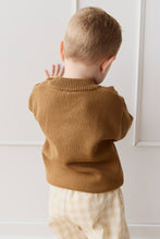 Load image into Gallery viewer, Jamie Kay - Leon Knit Jumper - Cosy Bobbie Autumn Bronze
