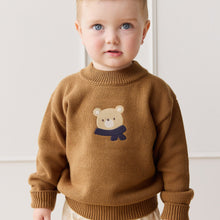 Load image into Gallery viewer, Jamie Kay - Leon Knit Jumper - Cosy Bobbie Autumn Bronze
