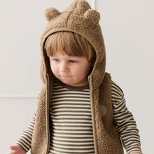 Load image into Gallery viewer, Jamie Kay - Neve Sherpa Vest - Pecan 4Y
