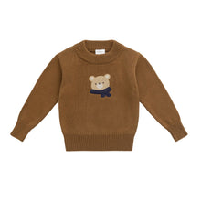 Load image into Gallery viewer, Jamie Kay - Leon Knit Jumper - Cosy Bobbie Autumn Bronze
