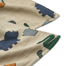 Load image into Gallery viewer, Liewood - Lewis Muslin Cloth 2PK (Dinosaur)
