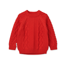 Load image into Gallery viewer, LIEWOOD - Red Callio Knit Jumper
