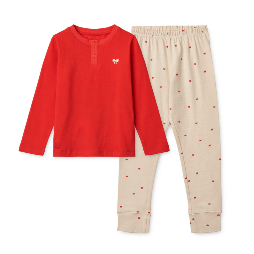 LIEWOOD - Wilhelm Printed Pyjamas Set (Holiday Bow)