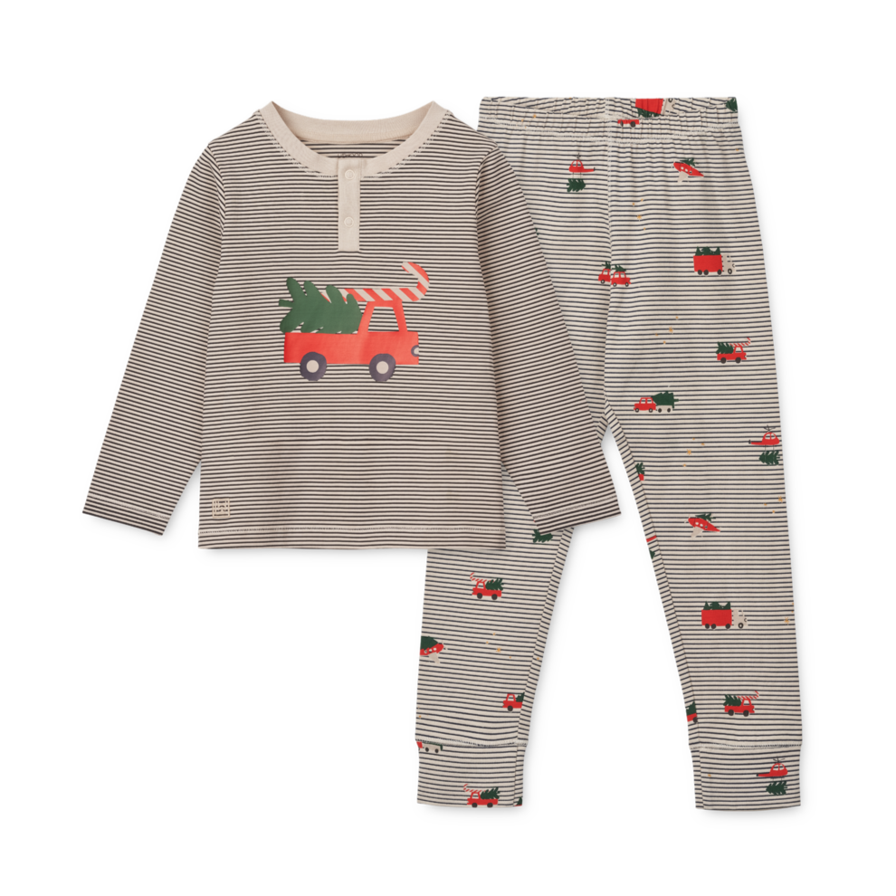 LIEWOOD - Wilhelm Printed Pyjamas Set (Holiday Vehicle)