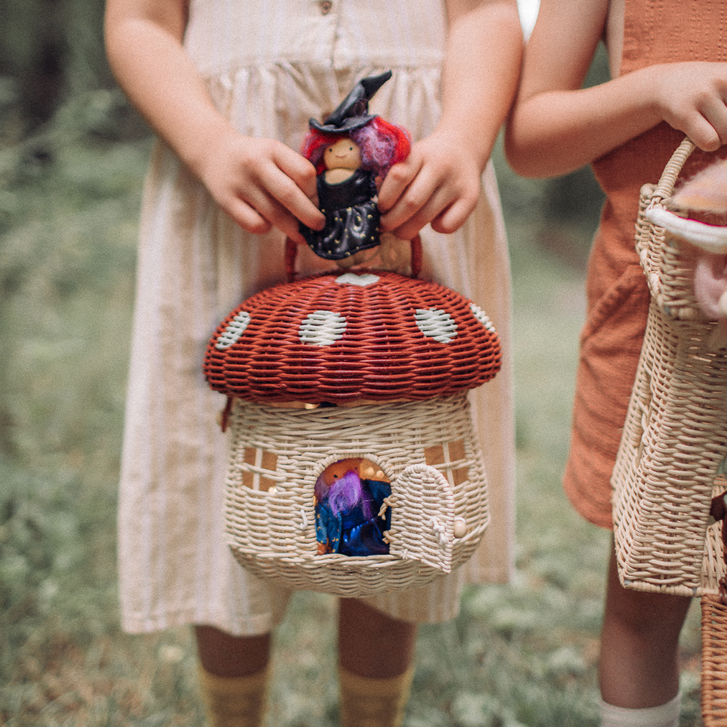 Olli Ella - 紅蘑菇籃 Red Mushroom Basket