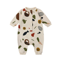 Load image into Gallery viewer, Organic Zoo - Farmers Market Onesie
