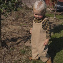 Load image into Gallery viewer, Organic Zoo - Biscuit Dungarees
