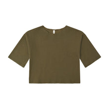 Load image into Gallery viewer, Organic Zoo - Olive Waffle Boxy Sweatshirt
