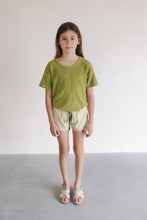 Load image into Gallery viewer, PHIL &amp; PHAE - Rib shorts stripes (Matcha Stripes)
