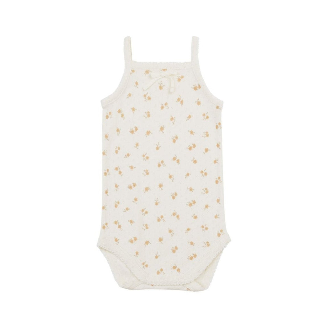 Quincy Mae - Ditsy Melon Tank Bodysuit