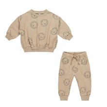 Load image into Gallery viewer, Quincy Mae - Relaxed Fleece Sweatshirt + Sweatpant Set (Lions)
