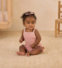 Load image into Gallery viewer, Quincy Mae - Evie Tank Shortie Set (Pink Stripe)
