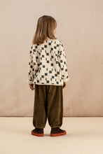 Load image into Gallery viewer, Studio Bohème - Polar Sweatshirt (Ecru Carres)
