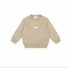 Load image into Gallery viewer, Jamie Kay - Organic Cotton Jalen Oversized Jumper - Biscuit Fresh Apple
