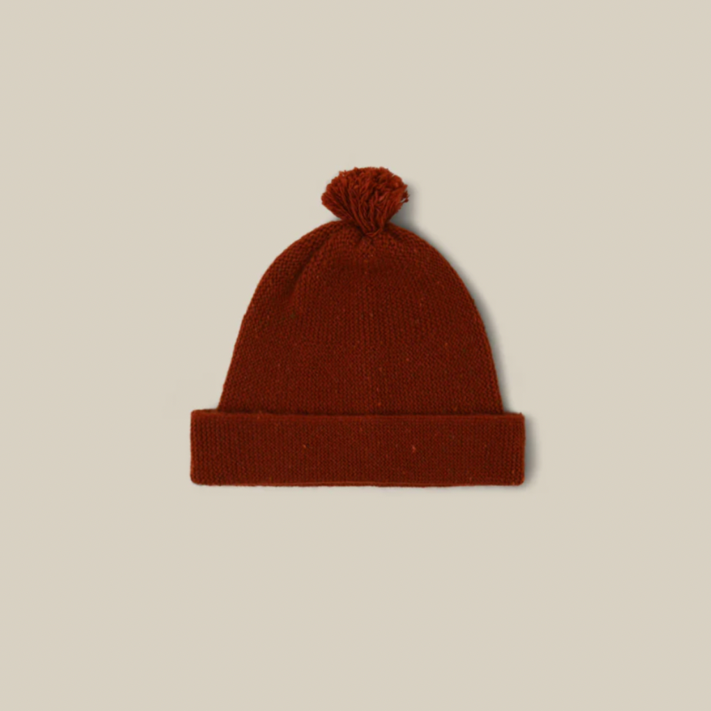 Organic Zoo - Paprika Beanie 3-4Y