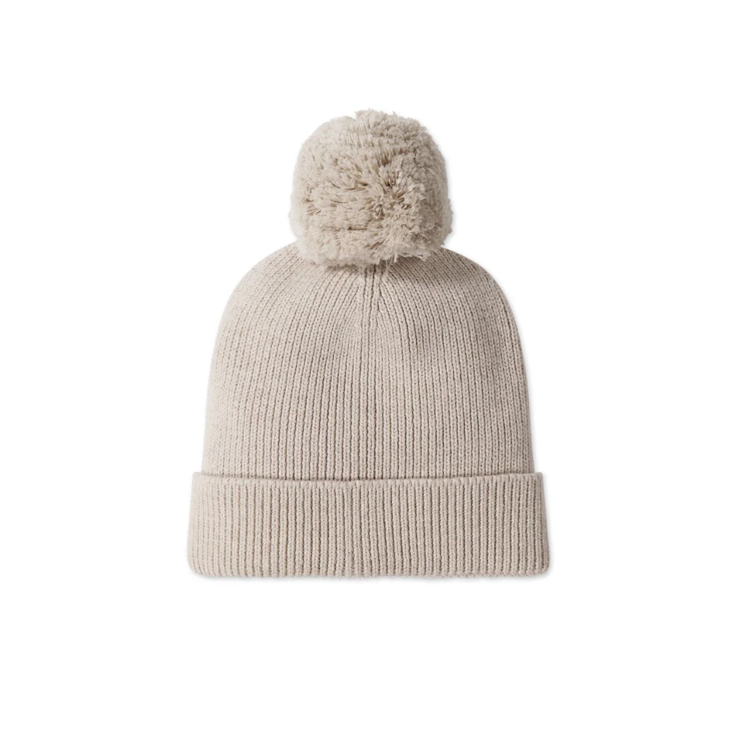 Jamie Kay - Pom Pom Hat - Sand Marle Fleck