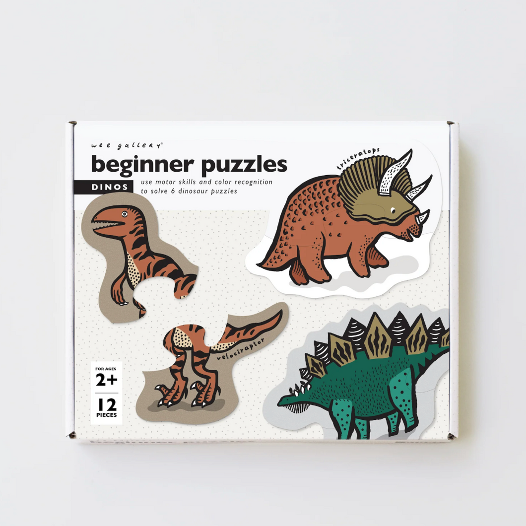 Wee Gallery - Beginner Puzzle (Dino)