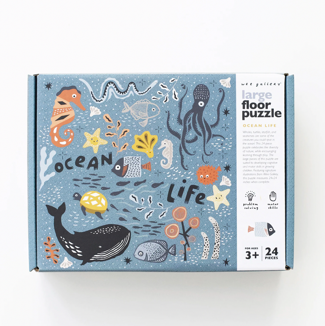 Wee Gallery - Ocean Life Floor Puzzle