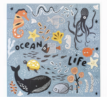 Load image into Gallery viewer, Wee Gallery - Ocean Life Floor Puzzle
