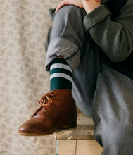 將圖片載入圖庫檢視器 Collegien | Nico - Varsity Crew Socks (Sweet Lamb)
