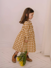 Load image into Gallery viewer, Studio Bohème - Vermont Dress (Vichy Caramel)
