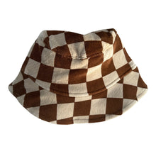 Load image into Gallery viewer, Monsieur Mini - Bucket Hat (Check Velvet)
